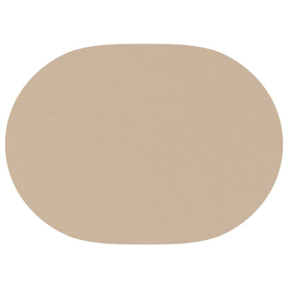 Table Cloth Oval Beige 160 x 220 cm