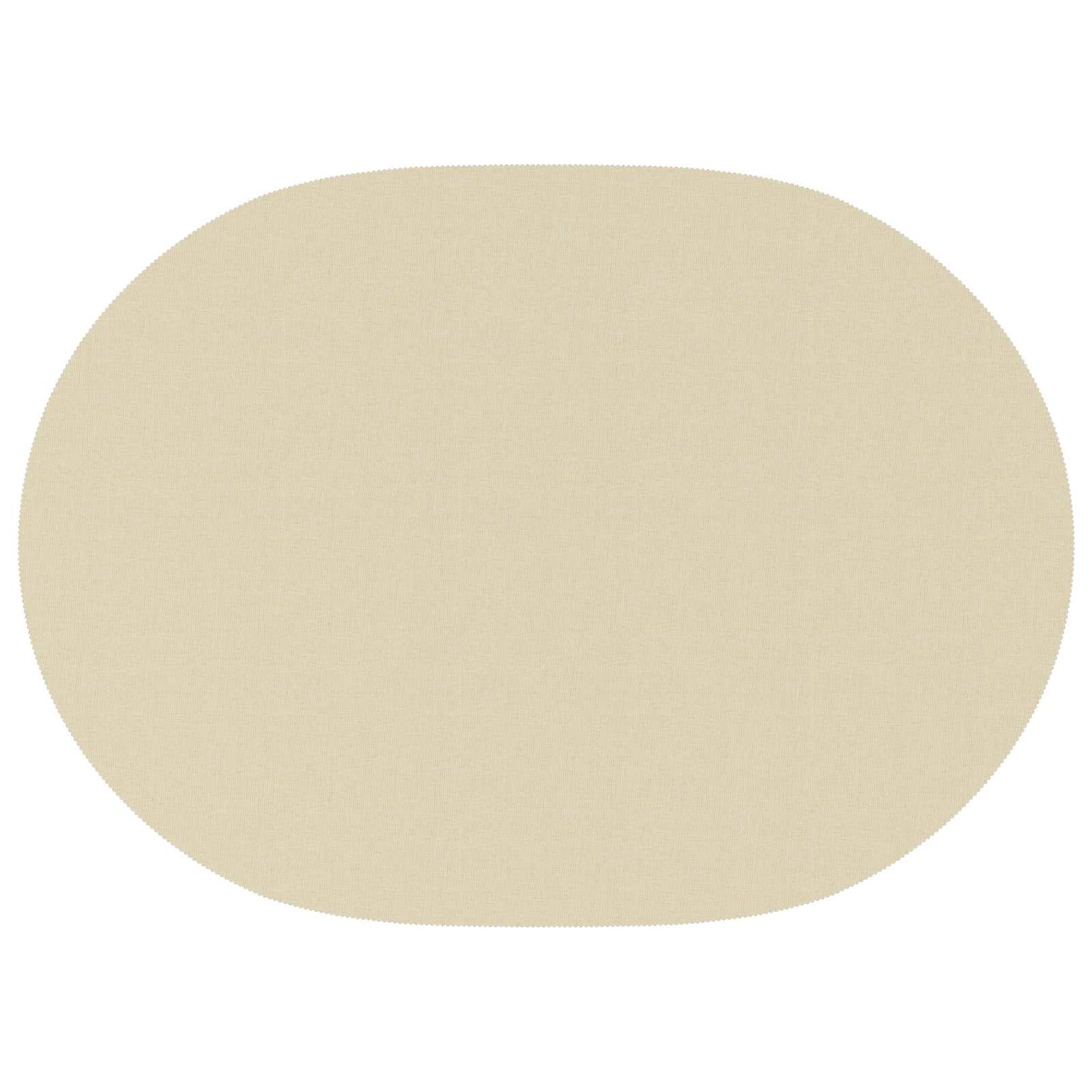 Table Cloth Oval Cream White 160 x 220 cm