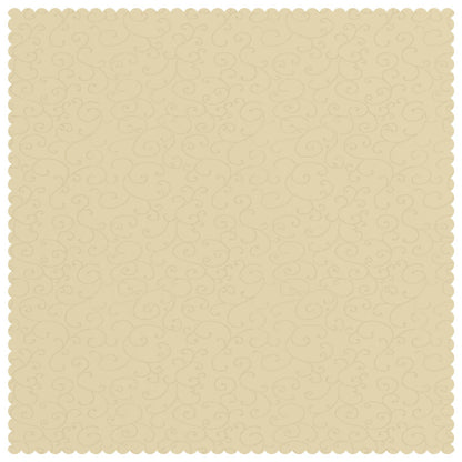 Table Cloth Square Cream White 90 x 90 cm