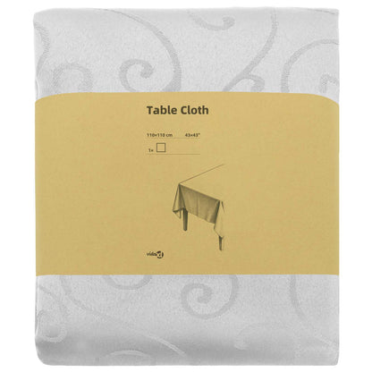 Table Cloth Square White 110 x 110 cm