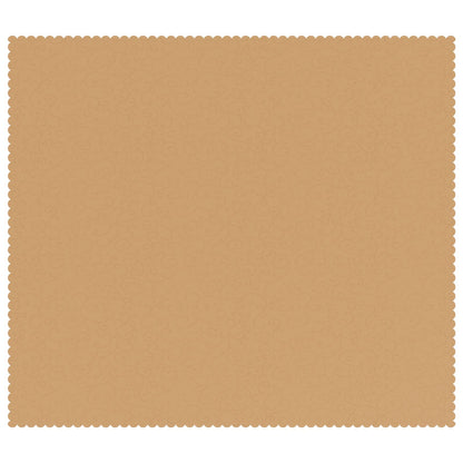Table Cloth Rectangular Beige 110 x 140 cm