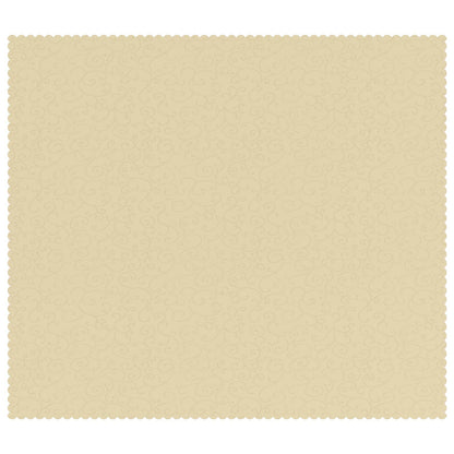 Table Cloth Rectangular Cream White 110 x 140 cm