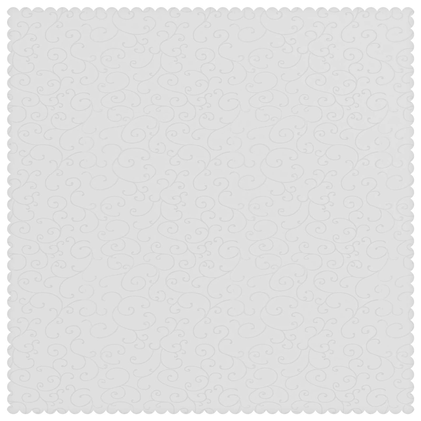 Table Cloth Rectangular White 140 x 140 cm