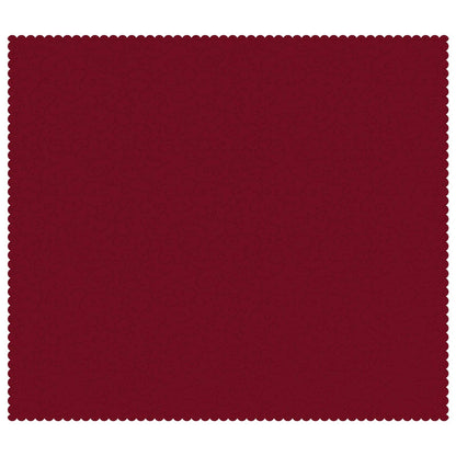 Table Cloth Rectangular Wine Red 140 x 180 cm