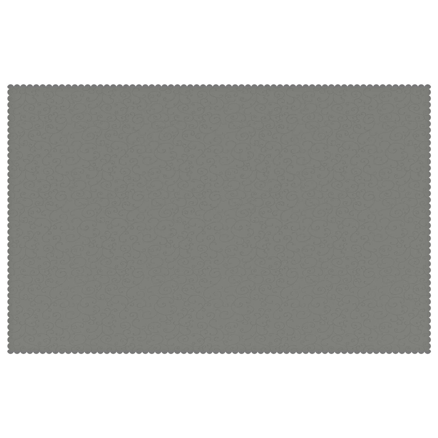 Table Cloth Rectangular Light Grey 140 x 200 cm