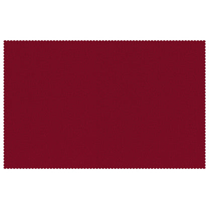 Table Cloth Rectangular Wine Red 140 x 200 cm