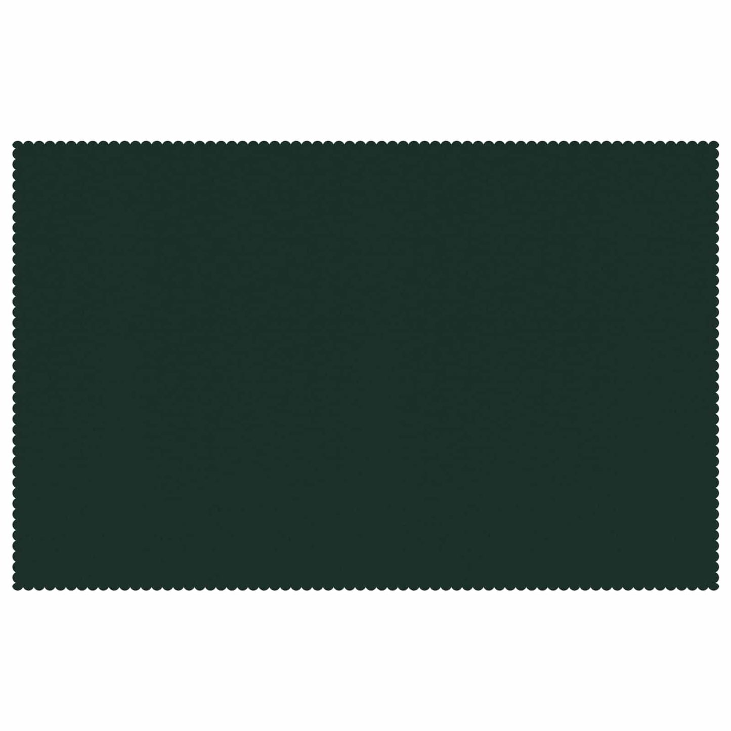 Table Cloth Rectangular Dark Green 140 x 260 cm