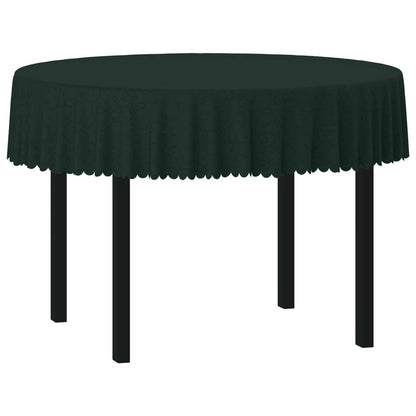 Table Cloth Round Dark Green Ø 140 cm