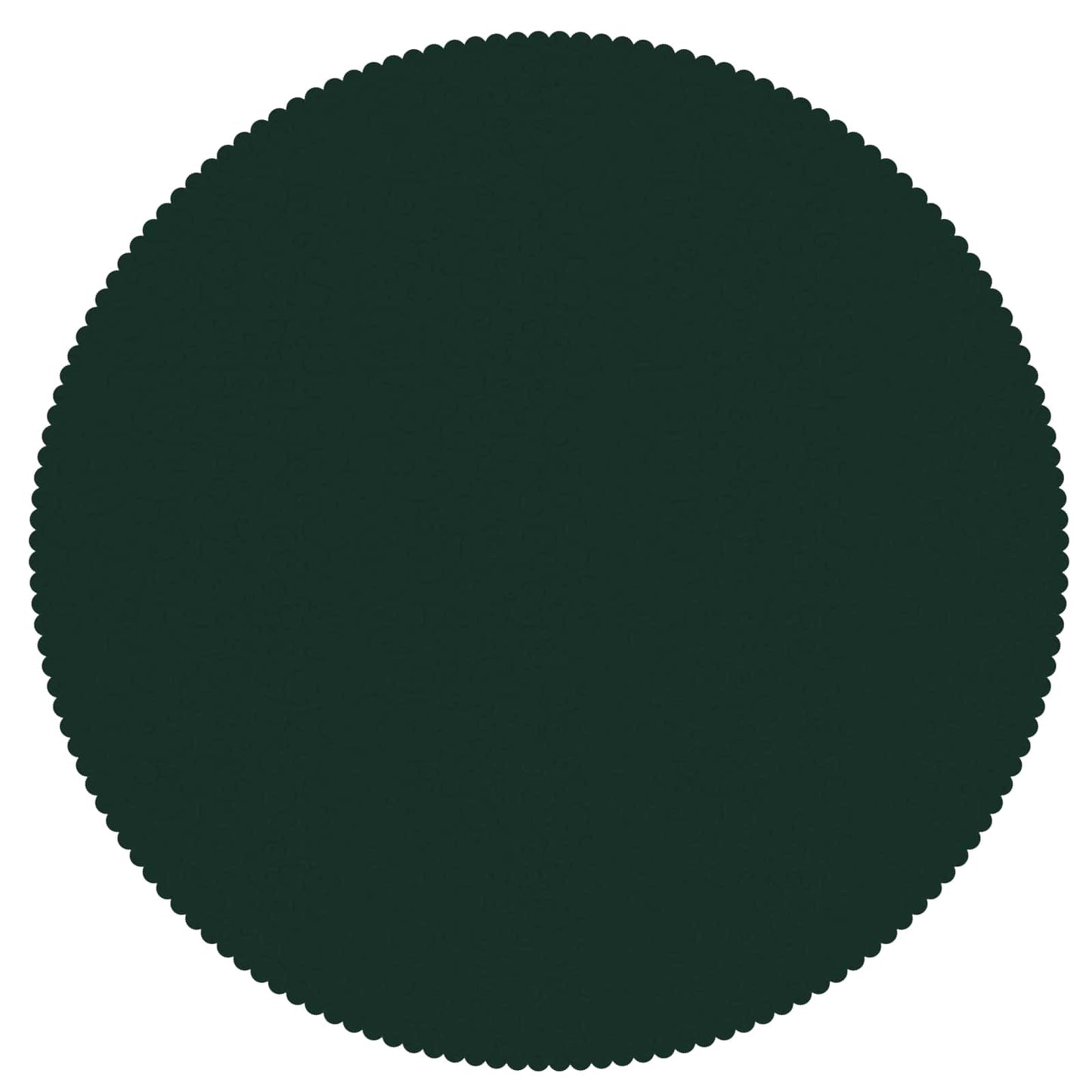 Table Cloth Round Dark Green Ø 140 cm