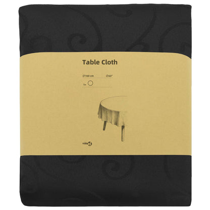 Table Cloth Round Dark Grey Ø 160 cm