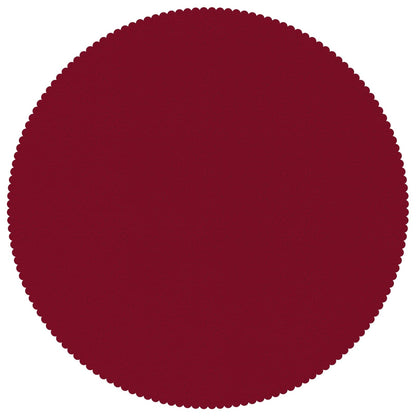 Table Cloth Round Wine Red Ø 180 cm