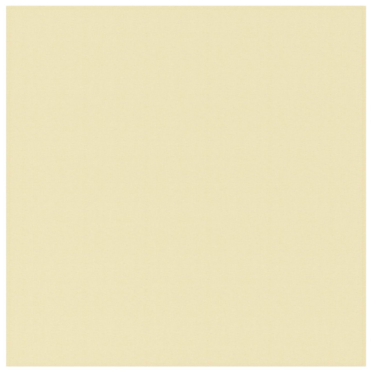 Table Cloth 5 pcs Square Cream White 90 x 90 cm Polyester