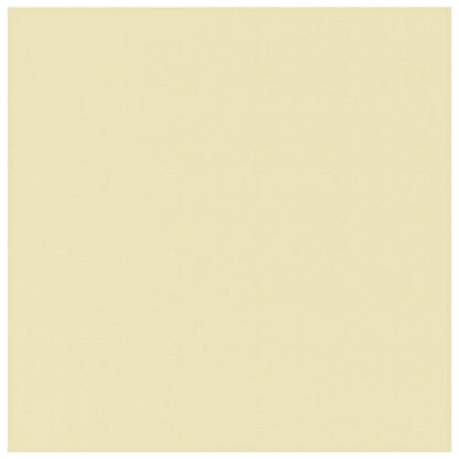 Table Cloth 5 pcs Square Cream White 110 x 110 cm Polyester