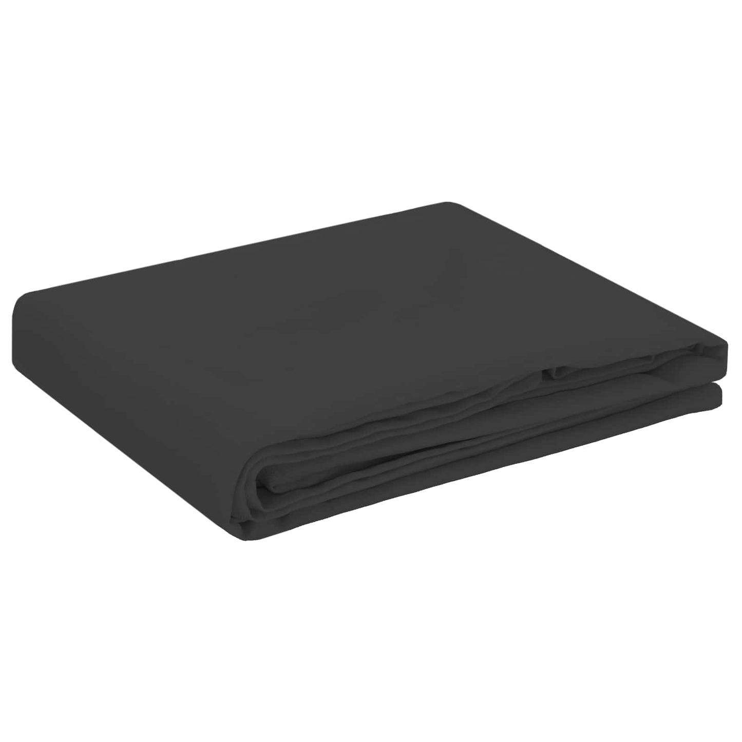 Table Cloth 5 pcs Rectangular Dark Grey 110 x 140 cm Polyester
