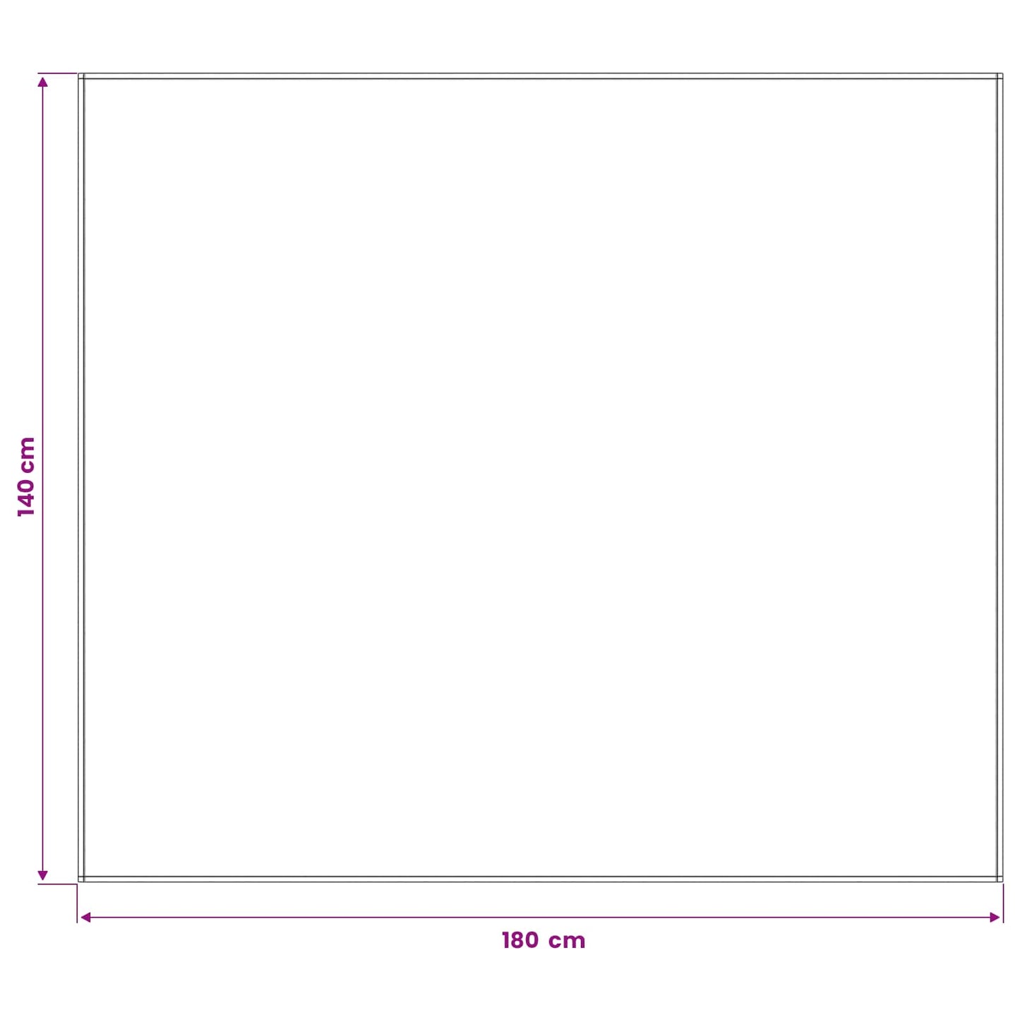 Table Cloth 5 pcs Rectangular Dark Grey 140 x 180 cm Polyester