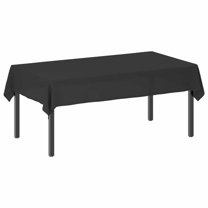 Table Cloth 5 pcs Rectangular Dark Grey 140 x 220 cm Polyester