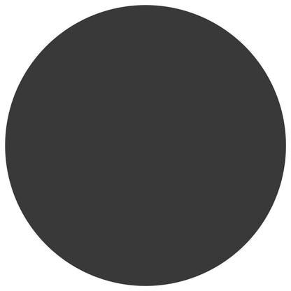 Table Cloth 5 pcs Round Dark Grey Ø 180 cm Polyester