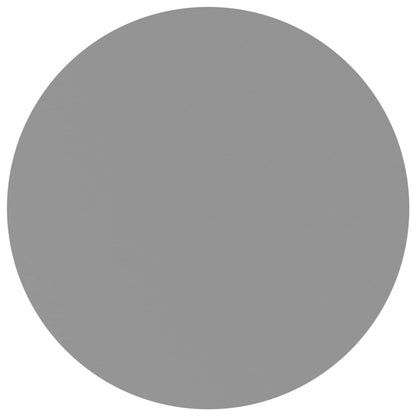 Table Cloth 5 pcs Round Light Grey Ø 180 cm Polyester