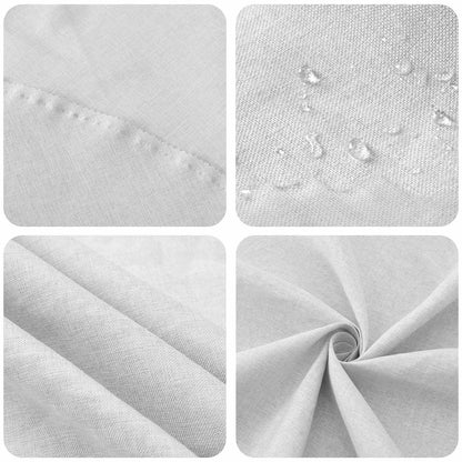 Table Cloth 5 pcs Square White 90 x 90 cm