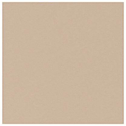 Table Cloth 5 pcs Square Beige 110 x 110 cm