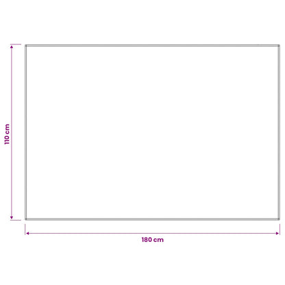 Table Cloth 5 pcs Rectangular Beige 110 x 180 cm