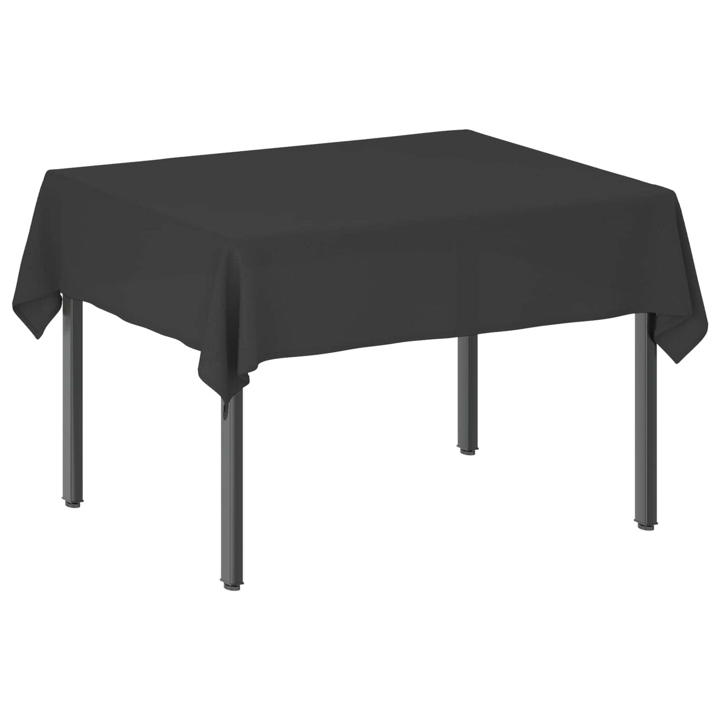 Table Cloth 5 pcs Rectangular Dark Grey 140 x 180 cm