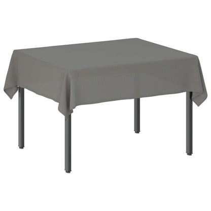 Table Cloth 5 pcs Rectangular Light Grey 140 x 180 cm