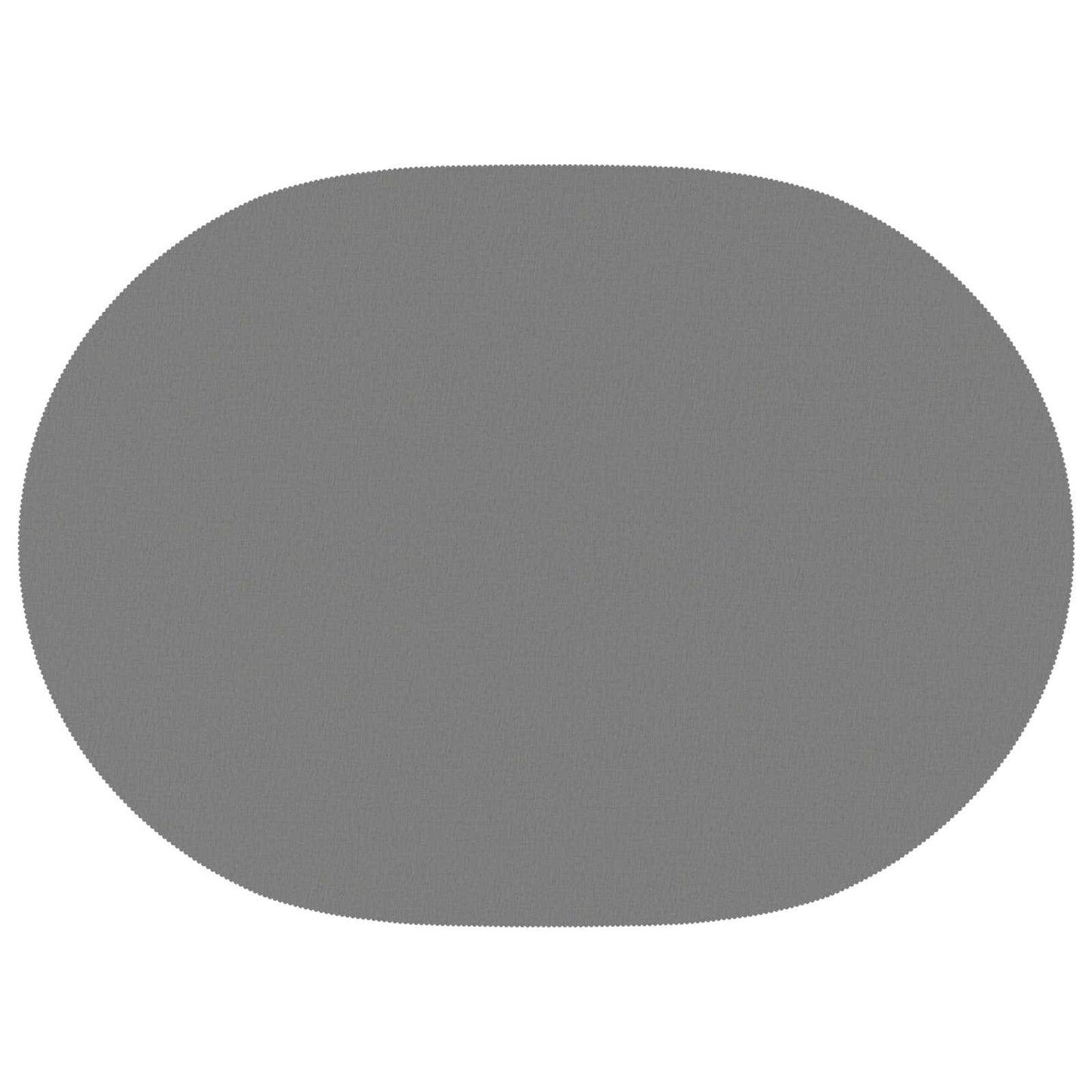 Table Cloth 5 pcs Oval Light Grey 130 x 180 cm