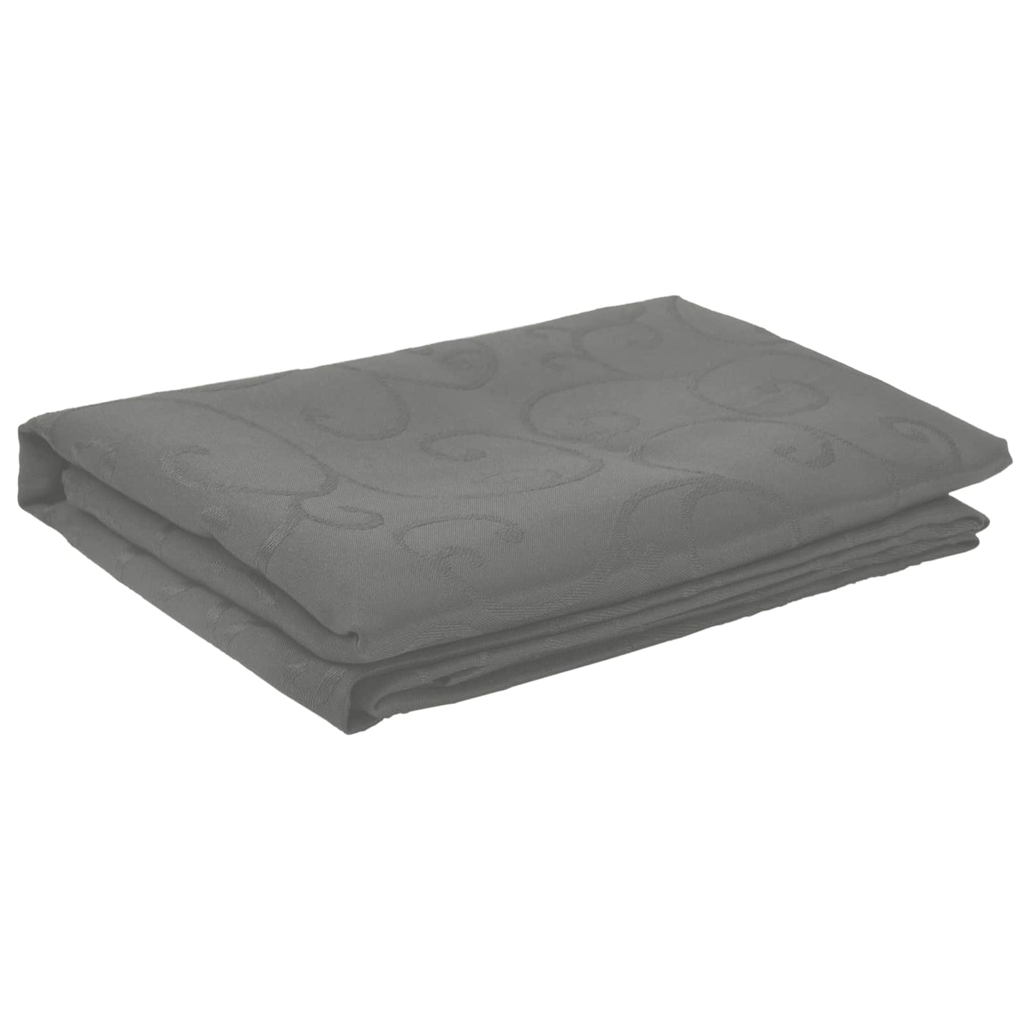 Table Cloth 5 pcs Square Light Grey 90 x 90 cm