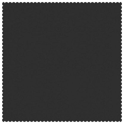 Table Cloth 5 pcs Square Dark Grey 110 x 110 cm