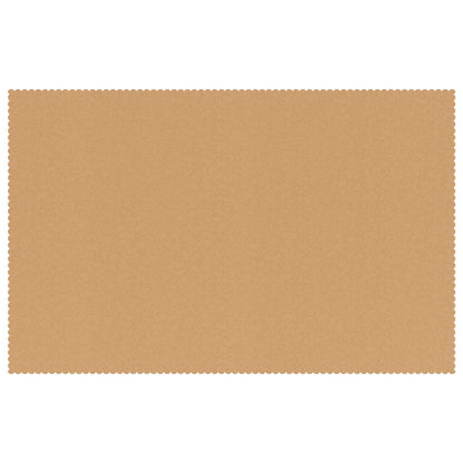Table Cloth 5 pcs Rectangular Beige 110 x 160 cm