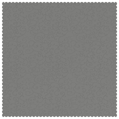 Table Cloth 5 pcs Rectangular Light Grey 140 x 140 cm