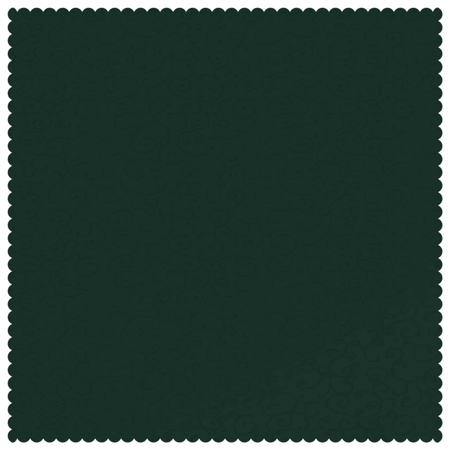 Table Cloth 5 pcs Rectangular Dark Green 140 x 140 cm