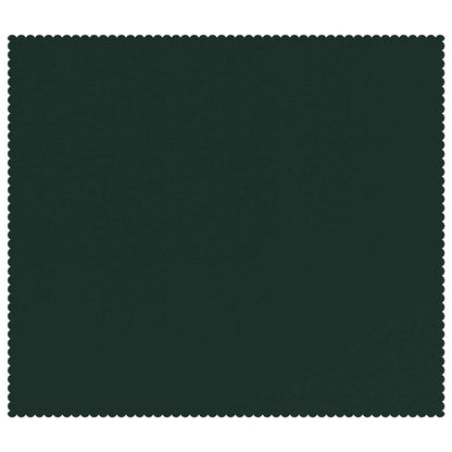 Table Cloth 5 pcs Rectangular Dark Green 140 x 160 cm