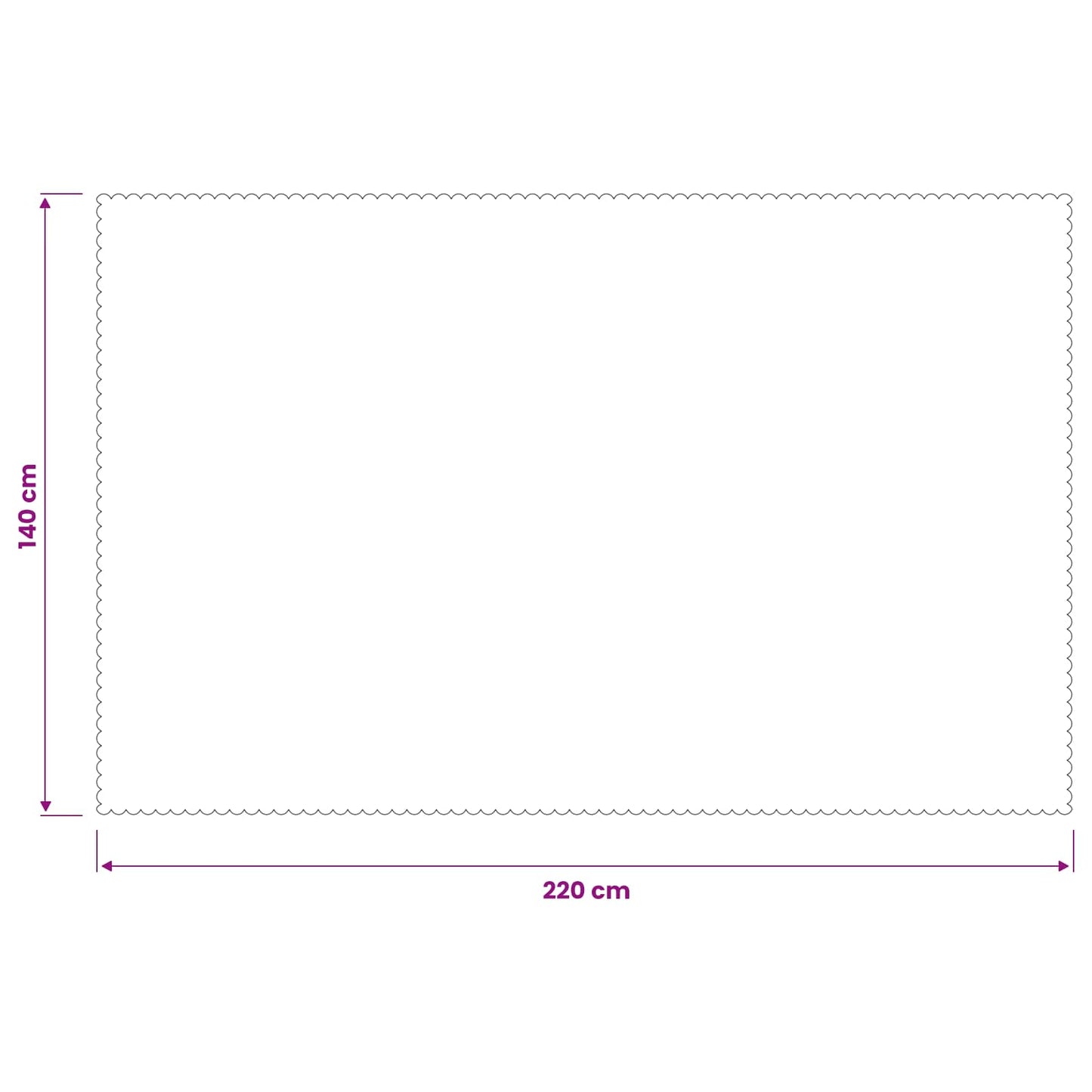 Table Cloth 5 pcs Rectangular Wine Red 140 x 220 cm