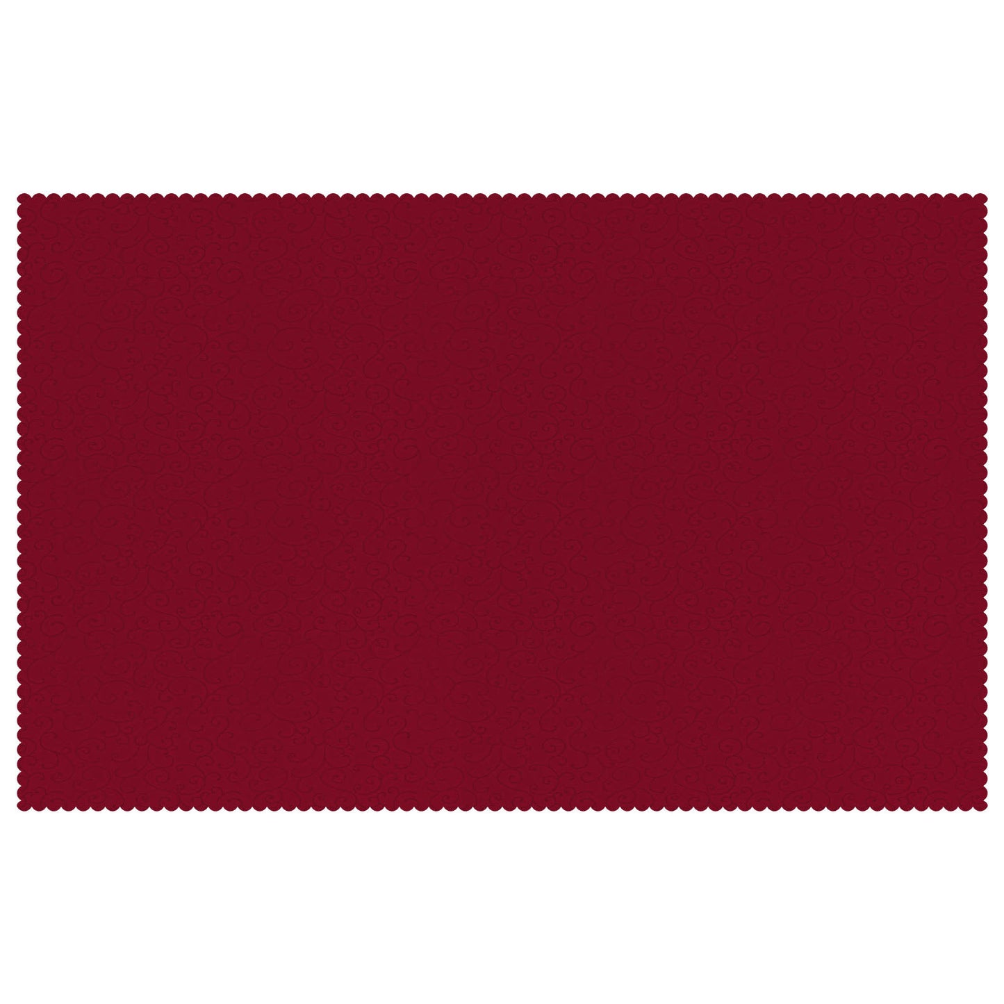 Table Cloth 5 pcs Rectangular Wine Red 140 x 260 cm