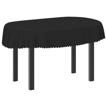 Table Cloth 5 pcs Oval Dark Grey 160 x 220 cm