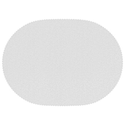 Table Cloth 5 pcs Oval White 160 x 220 cm