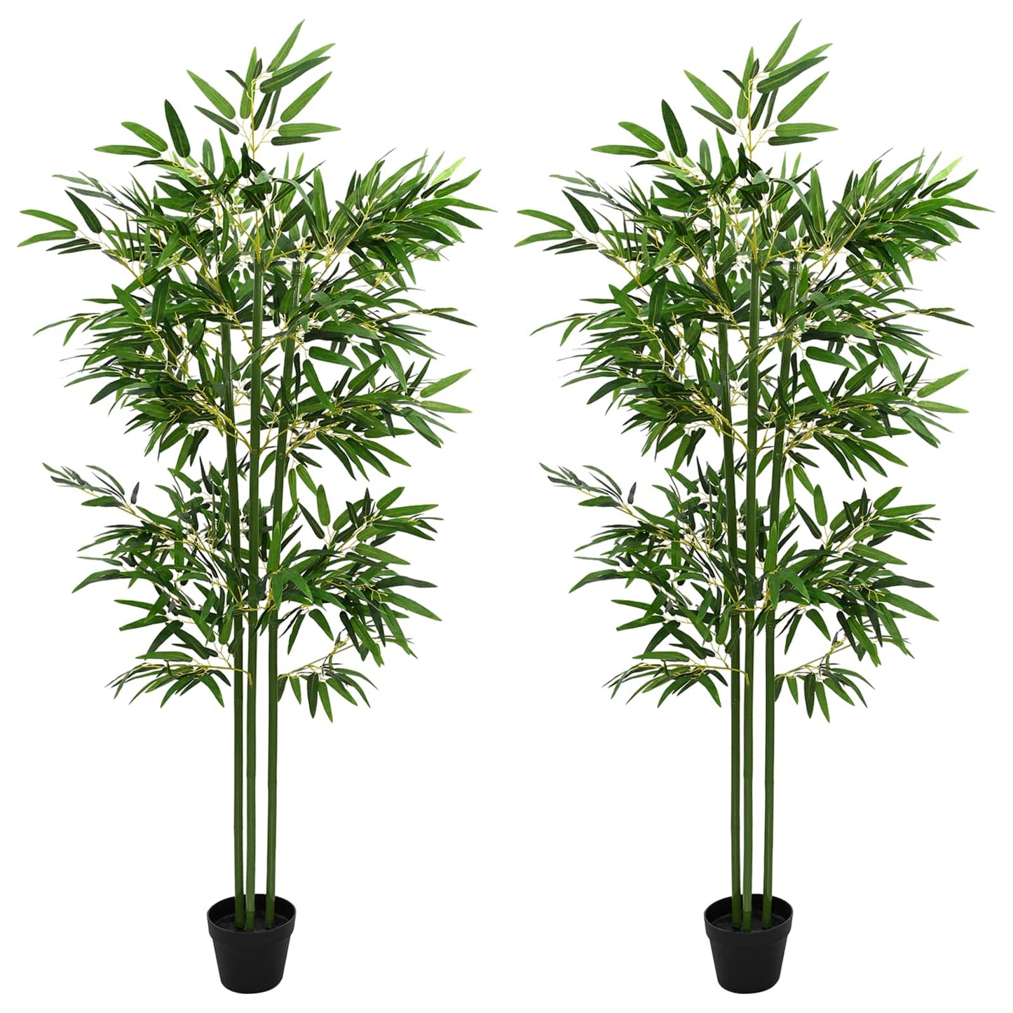 Artificial Bambo Tree 2 pcs Green 45 x 18 x 175 cm