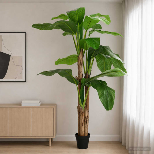 Artificial Banana Tree Green 125 x 25 x 250 cm
