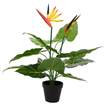 Artificial Strelitzia Plant Green 65 x 13 x 55 cm