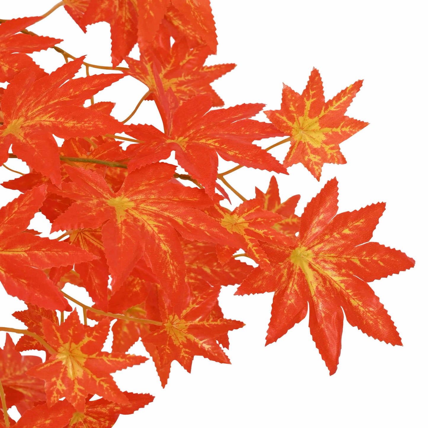 Artificial Maple Tree Red 80 x 16 x 120 cm Fabric and Wood