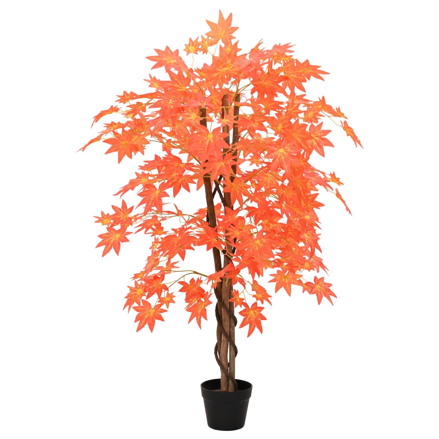 Artificial Maple Tree Red 80 x 16 x 120 cm Fabric and Wood
