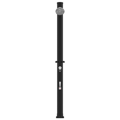 Solar Shower with Shower Head and Faucet PVC, ABS, Zinc Alloy
