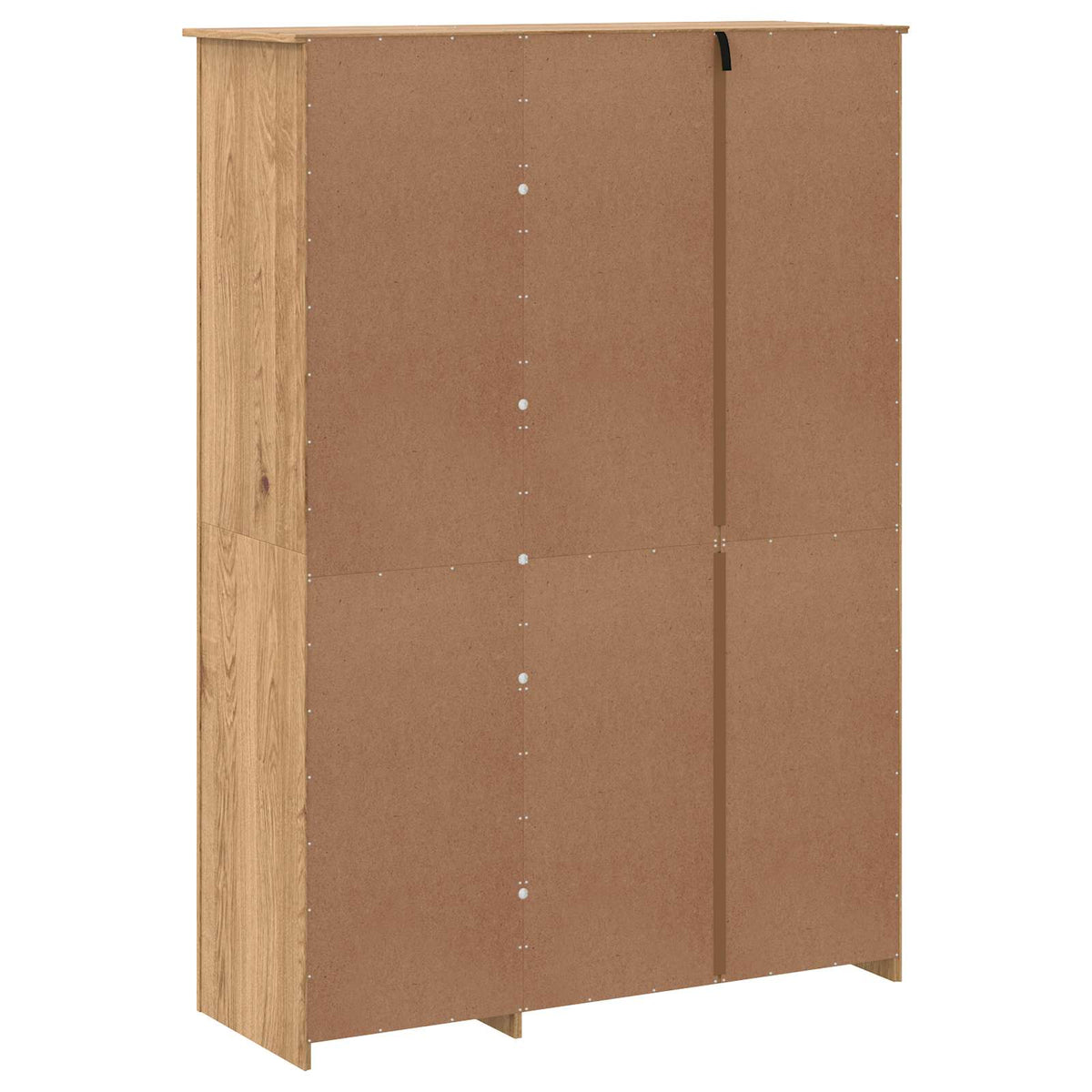 Wardrobe PANAMA Honey 131.5 x 50 x 185 cm Solid Pine Wood
