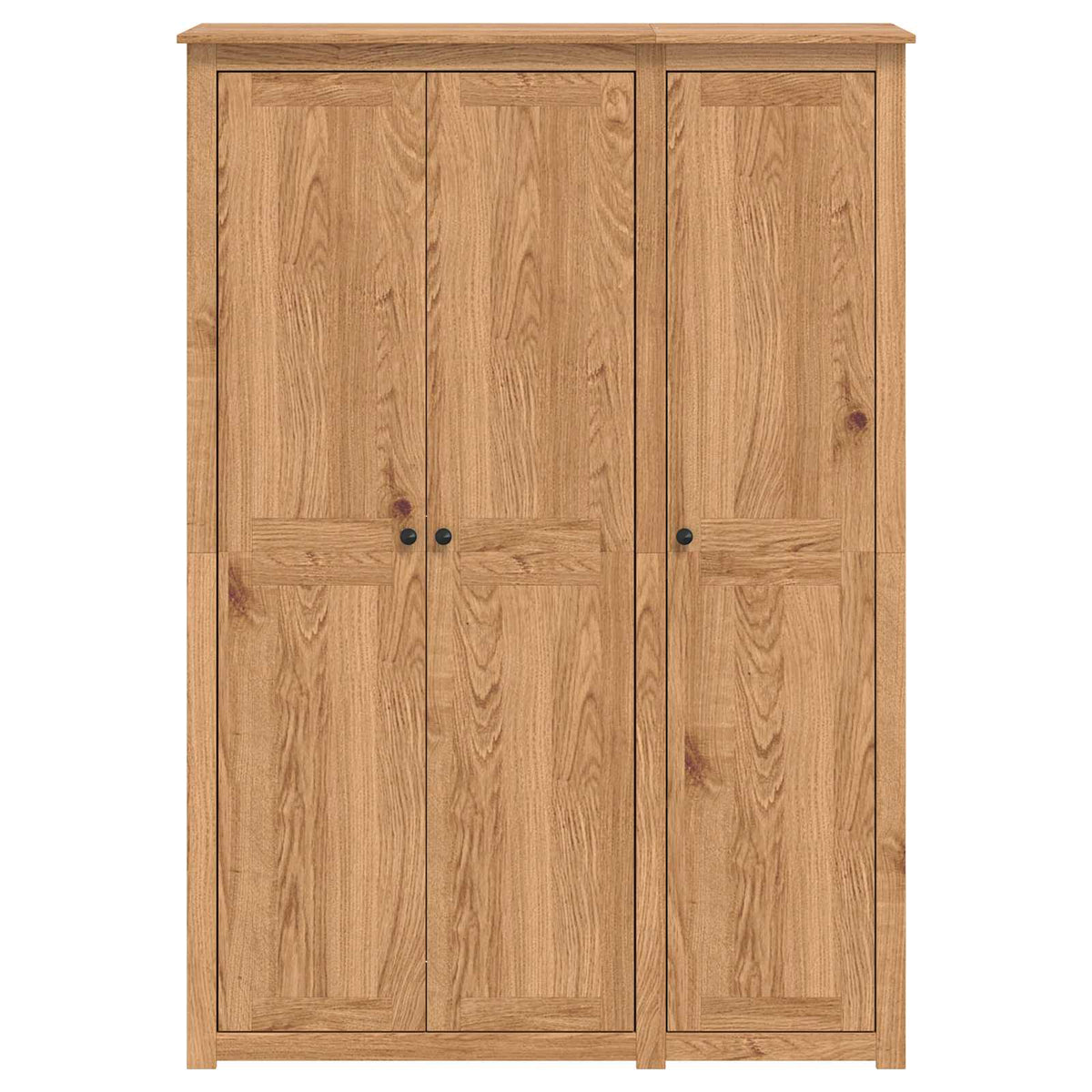 Wardrobe PANAMA Honey 131.5 x 50 x 185 cm Solid Pine Wood