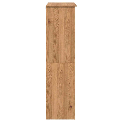Wardrobe PANAMA Honey 131.5 x 50 x 185 cm Solid Pine Wood