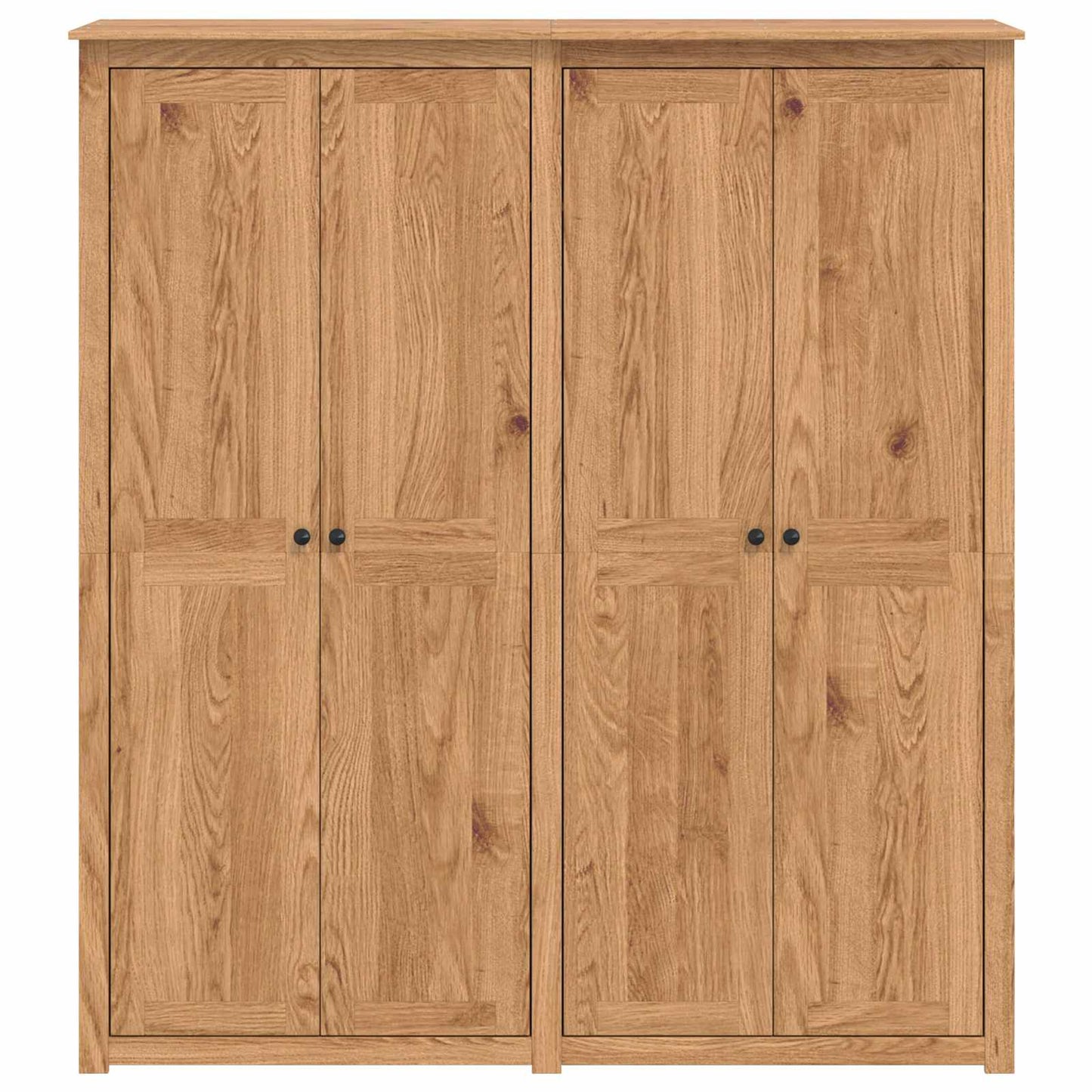 Wardrobe PANAMA Honey 169 x 50 x 185 cm Solid Pine Wood