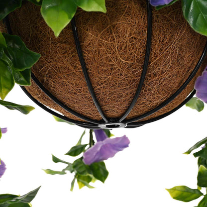 Artificial Flowers Purple 66 x 75 x 70 cm PE and Steel