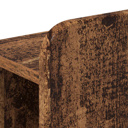 Bed Frame with Storage Old Wood 90 x 190 cm Engineered Wood